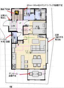 【間取り】理想の間取り完成まで②：提出した間取りと工夫した箇所！