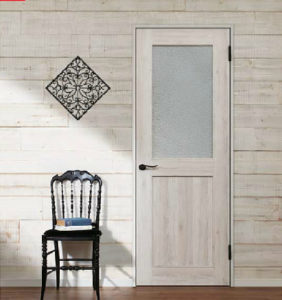 【建具】リビングドアはかわいいデザイン☆１階＆２階