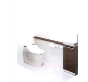 【設備】２階トイレはパナソニックのアラウーノ
